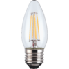 LED Filament Candle 4W E27 Clear Light Bulb -Homebase Sales Store 12807109 1154831946819787