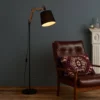 Caleb Floor Lamp - Black -Homebase Sales Store 12809234 4894832987730945