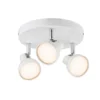 Artemis 3 Lamp LED Round Spotlight - White -Homebase Sales Store 12810123 1284840947977901