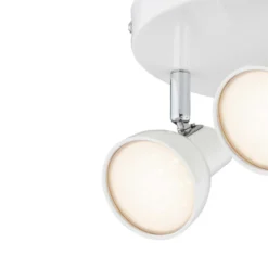 Artemis 3 Lamp LED Round Spotlight - White -Homebase Sales Store 12810123 1574840948039461