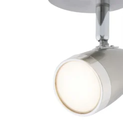 Vector 1 Bar LED Spotlight - Satin Nickel -Homebase Sales Store 12810127 1334840948044795