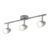 Vector 3 Bar LED Spotlight - Satin Nickel -Homebase Sales Store 12810129 1534843073243001
