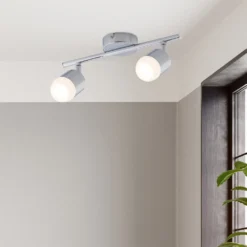 Pallas 2 Bar 4W LED Spotlight - Chrome -Homebase Sales Store 12810236 1264843073550039