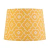 Patterned Tapered Lamp Shade - Yellow -Homebase Sales Store 12812948 3724831969560582