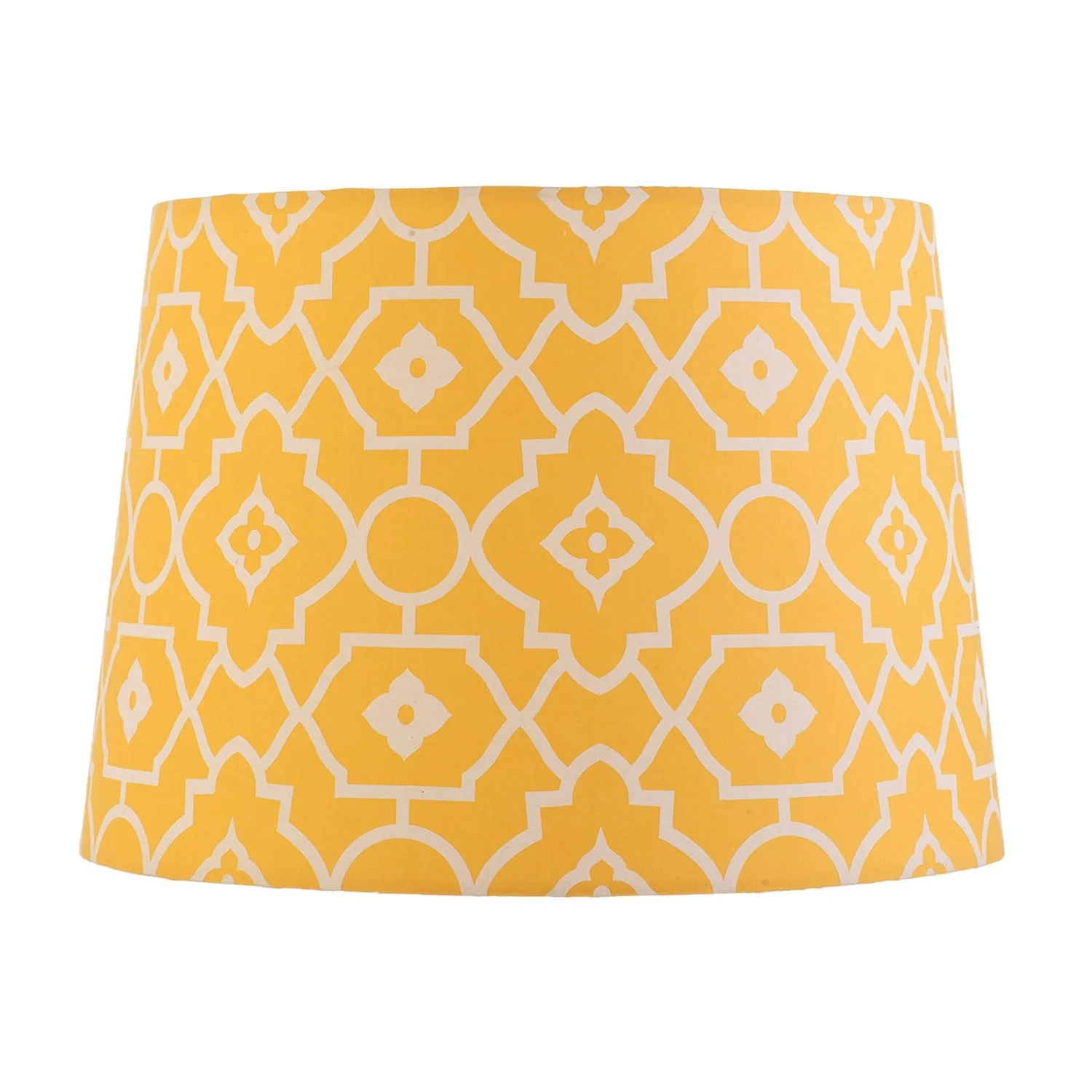 Patterned Tapered Lamp Shade - Yellow Patterned Tapered Lamp Shade - Yellow -Homebase Sales Store 12812948 3724831969560582