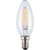 TCP LED Filament Clear Candle 4.5W E14 Dimmable Light Bulb 1 TCP LED Filament Clear Candle 4.5W E14 Dimmable Light Bulb -Homebase Sales Store 12813605 1614831915965513
