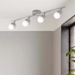 Pallas 4x 5W LED Spotlight - Chrome -Homebase Sales Store 12813806 1894843086930849