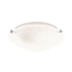 Eiger 30cm Alabaster Glass Oyster Light