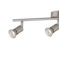 Rochdale 3 Lamp Spotlight Bar - Brushed Stainless Steel -Homebase Sales Store 12815760 2274843350383373