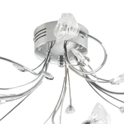 Flora 5 Lamp Semi-Flush Ceiling Light 7 Flora 5 Lamp Semi-Flush Ceiling Light -Homebase Sales Store 12815958 1204938641813133