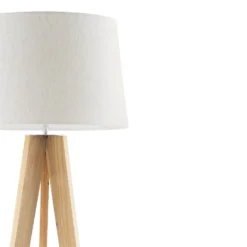 Poppy Tripod Floor Lamp - Natural -Homebase Sales Store 12816482 1674833200896932