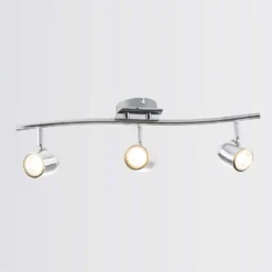 Phoenix 3 Lamp Round Spotlight - Chrome -Homebase Sales Store 12816704 8474843348067121