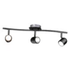 Phoenix 3 Lamp Spotlight Bar - Black Chrome -Homebase Sales Store 12816713 3844831918827984