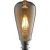 LED Filament ST64 6W B22 Vintage Light Bulb -Homebase Sales Store 12817754 1704831948691328