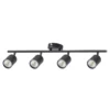 Travis 4 Light Spotlight Bar - Black 2 Travis 4 Light Spotlight Bar - Black -Homebase Sales Store 12817922 1364843359445590
