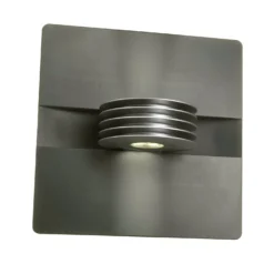 Lutec Split LED Up & Down Outdoor Wall Light - Anthracite -Homebase Sales Store 12819091 1134832977654878