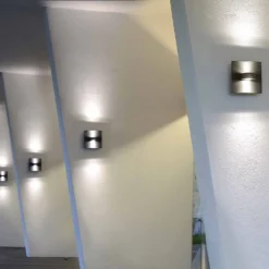 Lutec Split LED Up & Down Outdoor Wall Light - Anthracite -Homebase Sales Store 12819091 1794952691562710