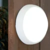 Lutec Slim Outdoor Wall Light - White -Homebase Sales Store 12819279 1104952694711069