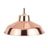 Retro Metal Easy Fit Pendant Light Shade - Copper 2 Retro Metal Easy Fit Pendant Light Shade - Copper -Homebase Sales Store 12819603 1474831916581551