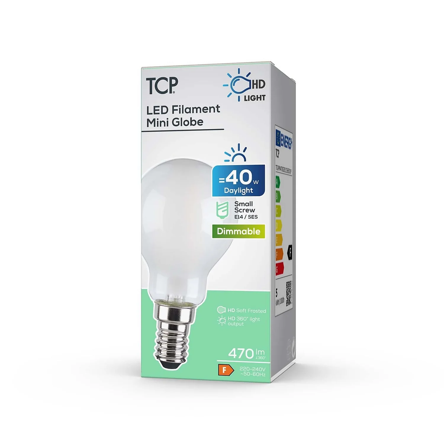 TCP Filament Globe Coat 40W SES Cool Dimmable Light Bulb TCP Filament Globe Coat 40W SES Cool Dimmable Light Bulb -Homebase Sales Store 12824597 2045022111658791