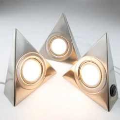 Arlec 3 Pack LED Triangle Cabinet Lights -Homebase Sales Store 12825180 5535007594706266
