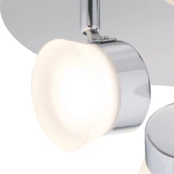 Paisley LED Bathroom Round Plate Spotlight - 3 X 4.5W -Homebase Sales Store 12826177 2294958071697052