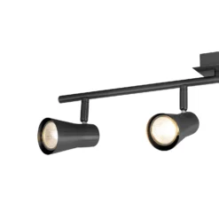 Swansea 4 Lamp Spotlight Bar - Black Nickel -Homebase Sales Store 12828398 1574843436480727