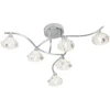 Reena 6 Light Flush IP44 - Chrome -Homebase Sales Store 12831935 1724831941636555