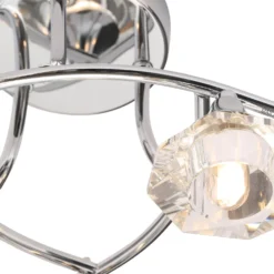 Reena 6 Light Flush IP44 - Chrome -Homebase Sales Store 12831935 1834832988405096