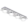 Amalfi 4 Bar LED Flush - Chrome 1 Amalfi 4 Bar LED Flush - Chrome -Homebase Sales Store 12832038 1434831941404709