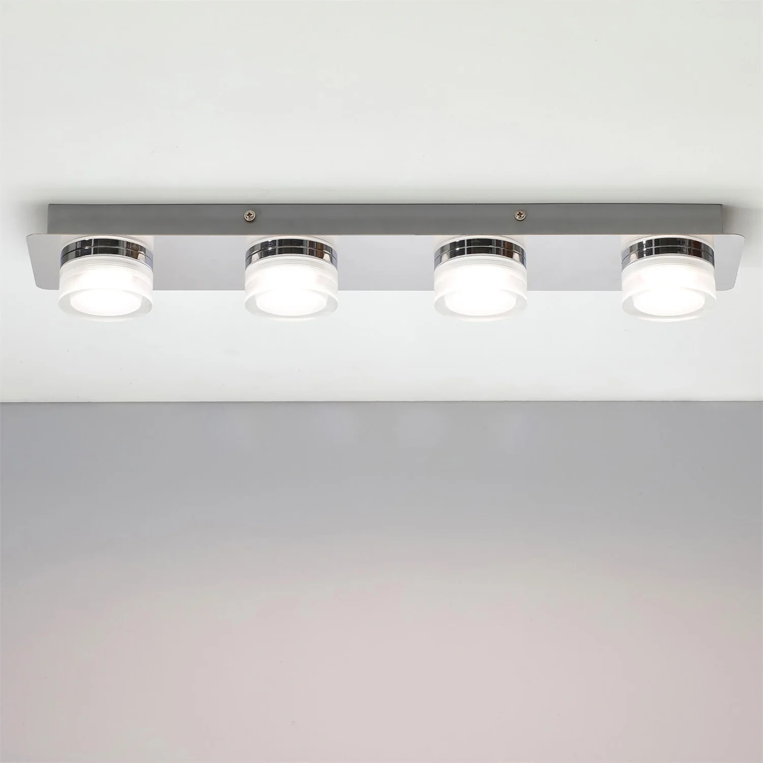 Amalfi 4 Bar LED Flush - Chrome Amalfi 4 Bar LED Flush - Chrome -Homebase Sales Store 12832038 1934832981352024