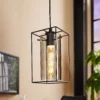 Eglo Loncino 1 Light Pendant Light - Black -Homebase Sales Store 12836513 1884938959080080