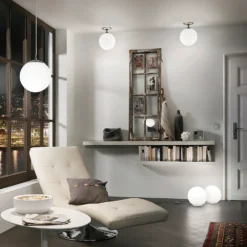 Eglo Rondo Flush Light - Satin Nickel -Homebase Sales Store 12836618 1855038705941696