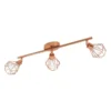 Eglo Zapata Triple Spotlight - Copper 2 Eglo Zapata Triple Spotlight - Copper -Homebase Sales Store 12836886 1014843502933049