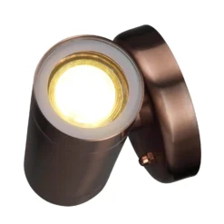 Lutec Rado Up & Down Outdoor Wall Light - Copper -Homebase Sales Store 12840510 1374833191768193