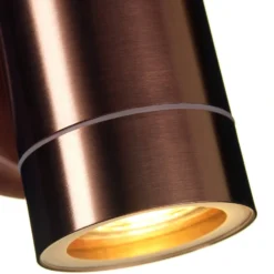 Lutec Rado Up & Down Outdoor Wall Light - Copper -Homebase Sales Store 12840510 6864952869520127