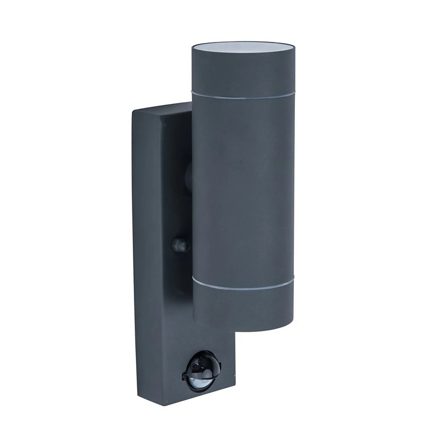 Lutec Rado Up & Down Outdoor Wall Light with PIR Motion Sensor - Graphite Lutec Rado Up & Down Outdoor Wall Light With PIR Motion Sensor - Graphite -Homebase Sales Store 12840513 1064952643163473