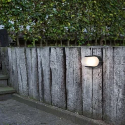 Lutec Echo Outdoor Bulkhead Light - Black -Homebase Sales Store 12840603 4274952656964022