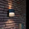 Lutec Lotus LED Up & Down Outdoor Wall Light - Anthracite 1 Lutec Lotus LED Up & Down Outdoor Wall Light - Anthracite -Homebase Sales Store 12840633 5044952656928970
