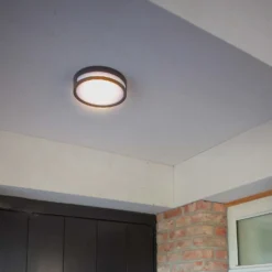 Lutec Rola LED Outdoor Bulkhead Light - Anthracite 4 Lutec Rola LED Outdoor Bulkhead Light - Anthracite -Homebase Sales Store 12840746 1664952682958110