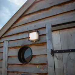 Lutec Curtis Solar LED Outdoor Wall Light With PIR Motion Sensor -Homebase Sales Store 12840750 1424952682929118