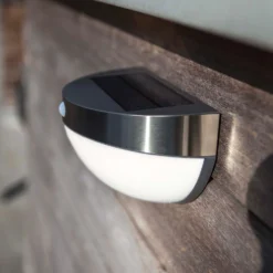 Lutec Bubble Solar LED Outdoor Wall Light With PIR Motion Sensor -Homebase Sales Store 12840752 1844952869541580