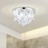 EGLO Olmonte Crystal And Chrome Bathroom Ceiling Light 1 EGLO Olmonte Crystal And Chrome Bathroom Ceiling Light -Homebase Sales Store 12881602 8644941823835028