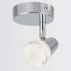 Rhea Single Lamp Spotlight - Polished Chrome -Homebase Sales Store 12882216 3004843517555775