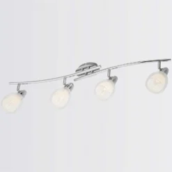 Eliza 4 Lamp Spotlight Bar - Chrome -Homebase Sales Store 12882220 1524843518267363