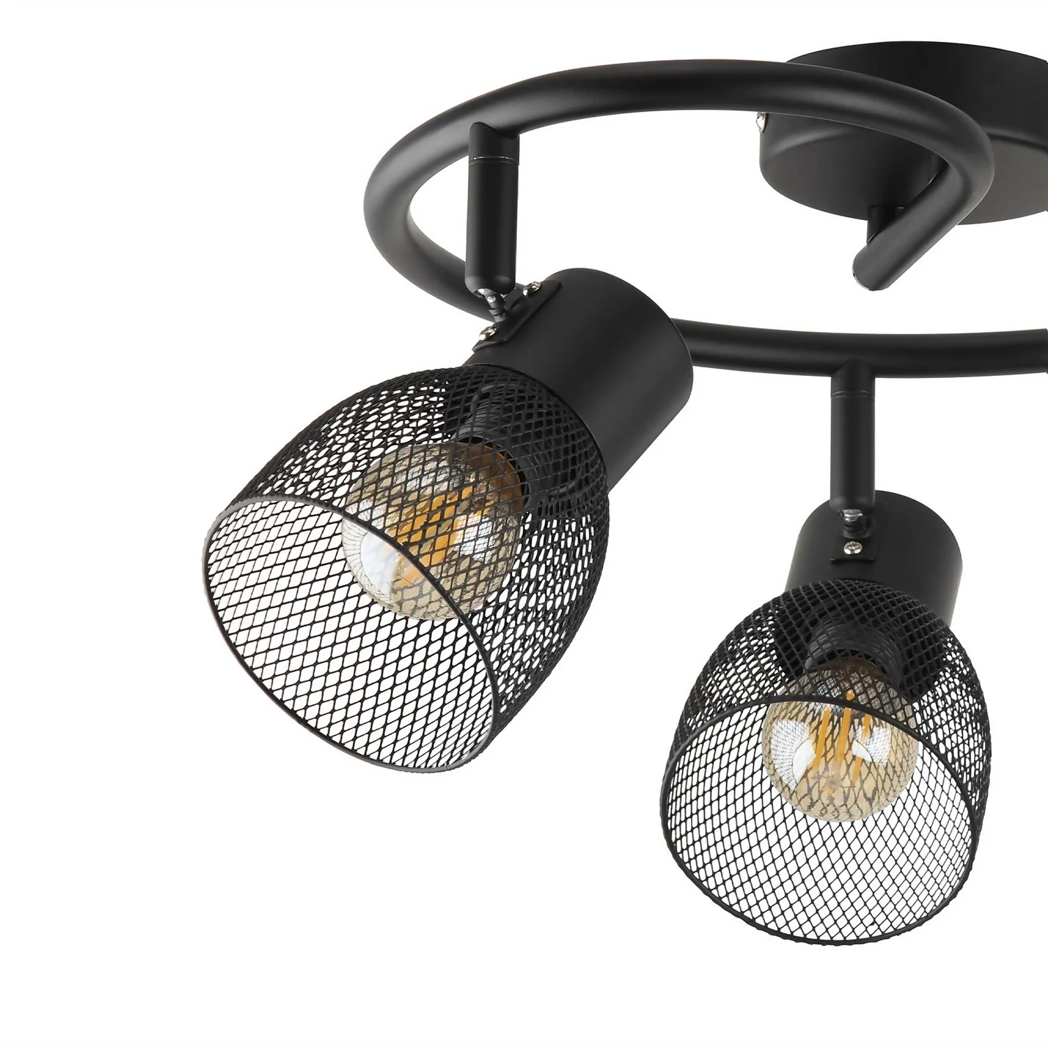 Emily 3 Lamp Spotlight Ring - Black Emily 3 Lamp Spotlight Ring - Black -Homebase Sales Store 12882228 1254843519889163