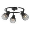 Emily 3 Lamp Spotlight Ring - Black 1 Emily 3 Lamp Spotlight Ring - Black -Homebase Sales Store 12882228 9024843519844433