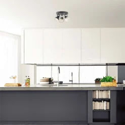 Alfie 3 Lamp Spotlight Plate - Grey -Homebase Sales Store 12882231 1894843519954320