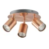Rose 3 Lamp Spotlight Plate - Rose Gold -Homebase Sales Store 12882234 1944843521119910