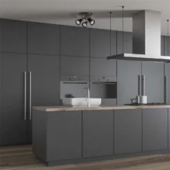 Emma 3 Lamp Spotlight Plate - Black & Copper -Homebase Sales Store 12882237 5954843519377531